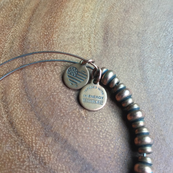 Alex and Ani Rocket beaded bangle bracelet. - Picture 3 of 4